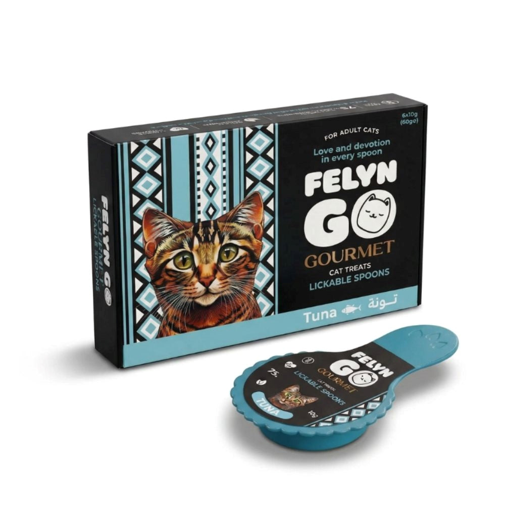 Felyn Go Gourmet Cat Treat Lickable Spoons Tuna