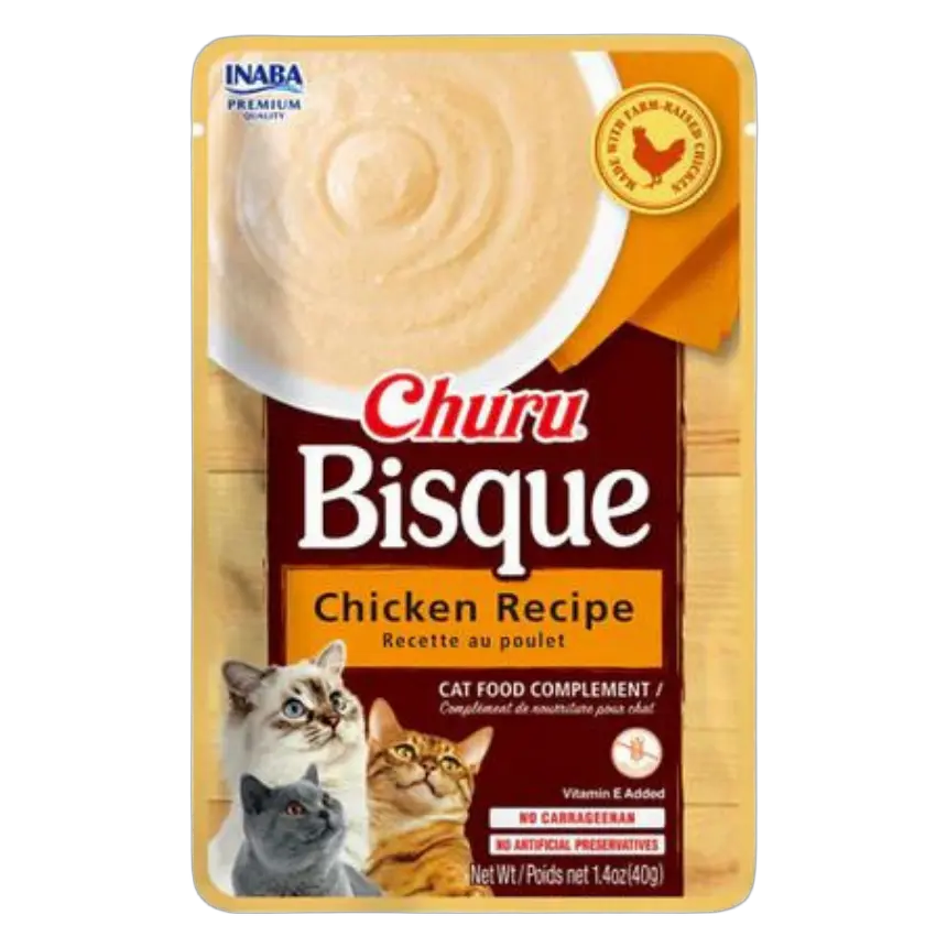 850030015990, INABA Cat Wet Food Churu Bisque 40g, 1