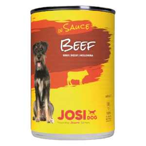 4032254774075, JosiDog Wet Food Beef in Sauce 415g, 1