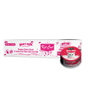 Kit Cat Wet Food Chicken & Smoked Fish with Goat Milk 70g Kit Cat