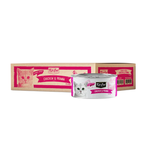 Kit Cat Deboned Wet Food Chicken Prawn 80g - Pawzi