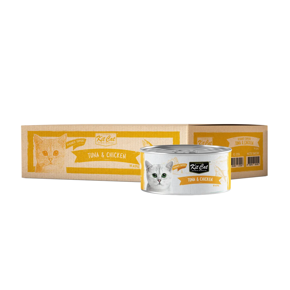 Kit Cat Deboned Wet Food Deboned Tuna Chicken 80g Kit Cat