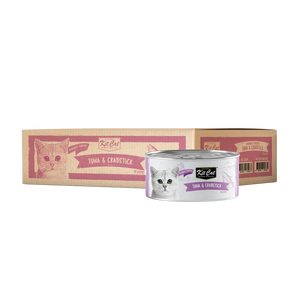 Kit Cat Deboned Wet Food Tuna Crab Toppers 80g Kit Cat
