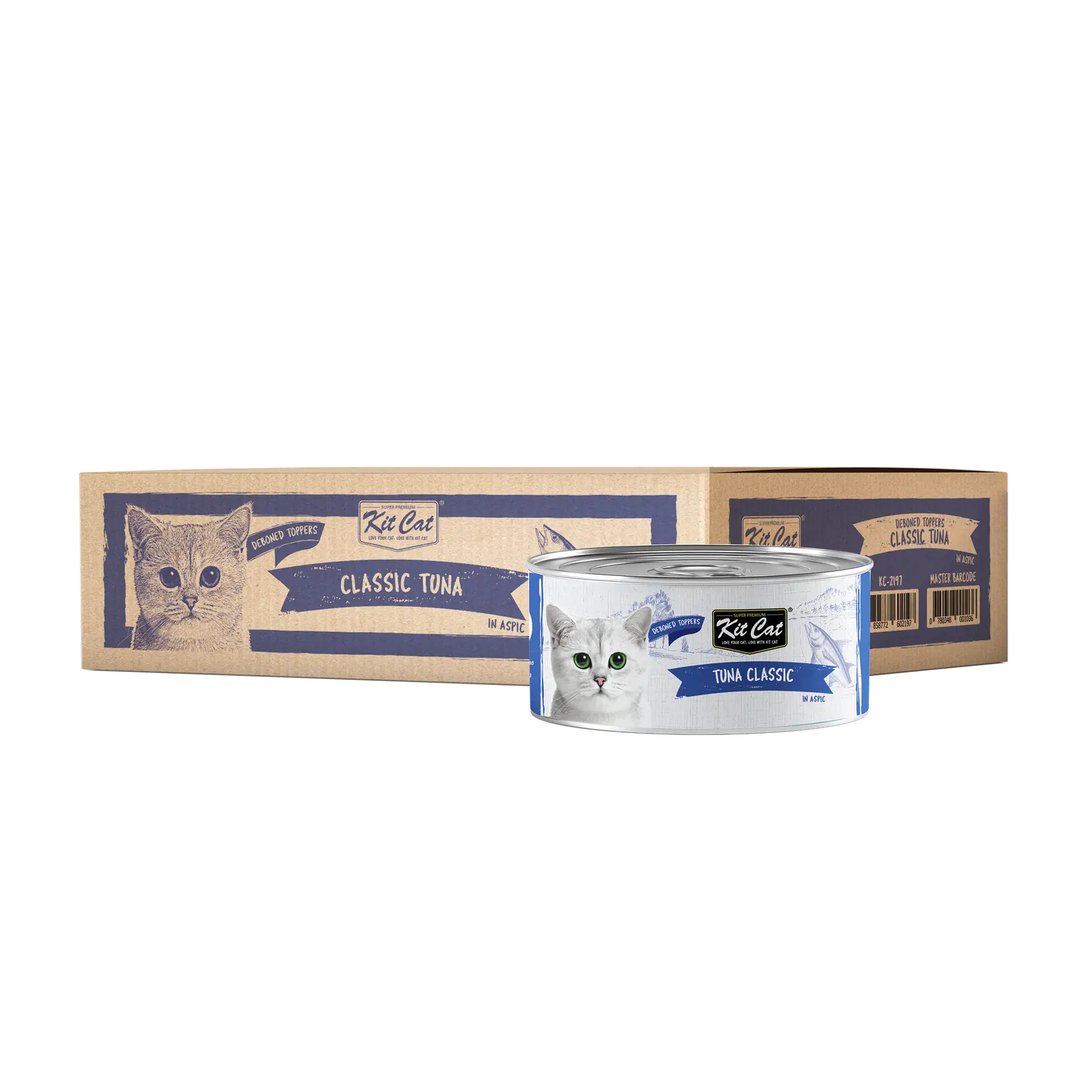 Kit Cat Deboned Wet Food Tuna Classic 80g Kit Cat