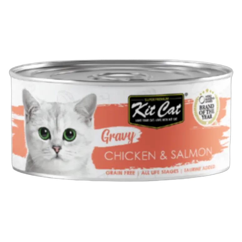 8858772603125, Kit Cat Gravy Wet Food Chicken Salmon 70g, 1
