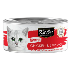 8858772603101, Kit Cat Gravy Wet Food Chicken & Skipjack 70g, 1