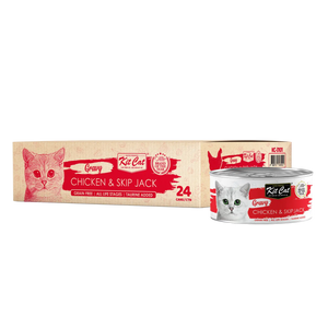 Kit Cat Gravy Wet Food Chicken & Skipjack 70g Kit Cat