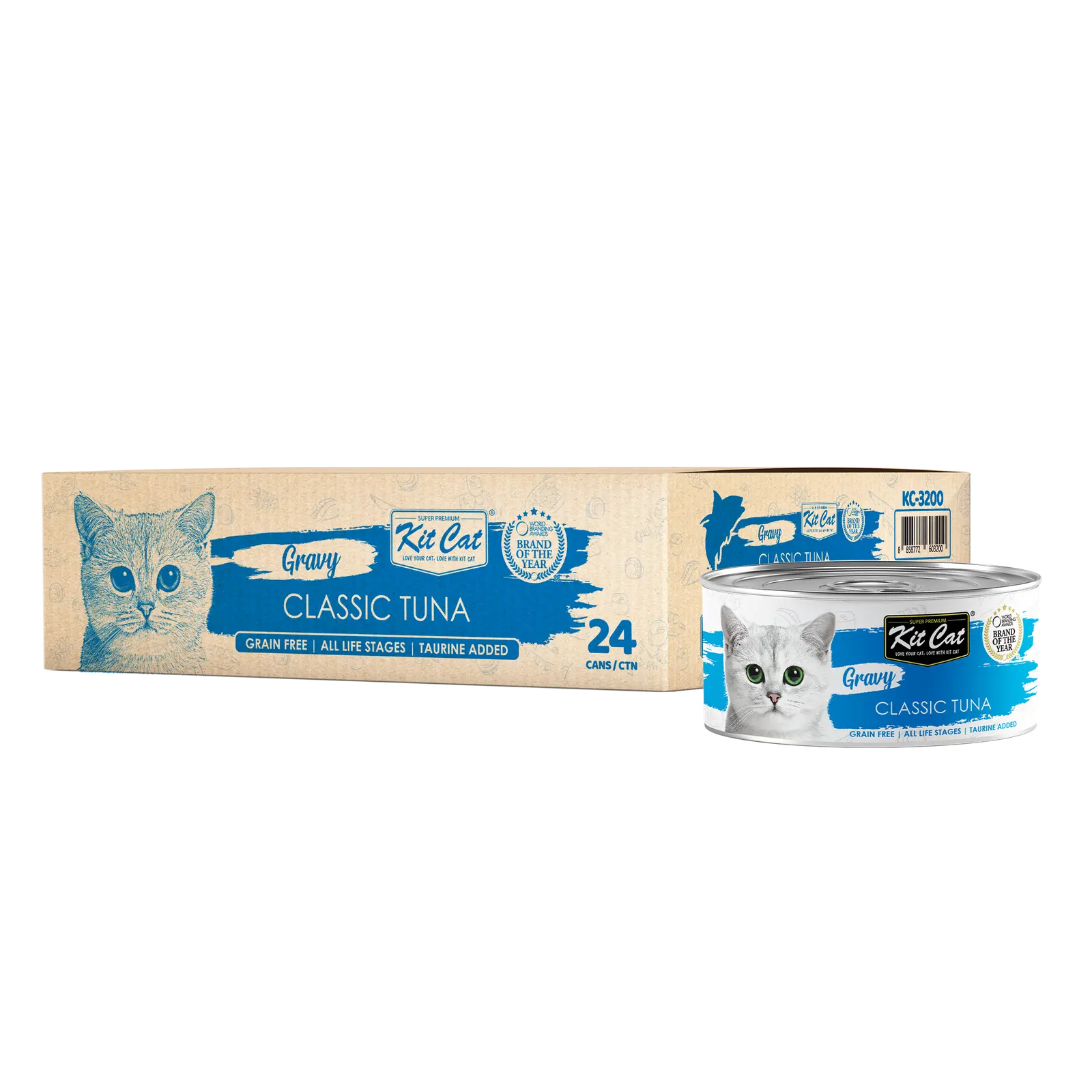 Kit Cat Gravy Wet Food Classic Tuna 70g Kit Cat