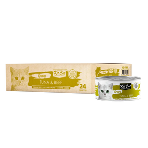 Kit Cat Gravy Wet Food Tuna Beef 70g Kit Cat