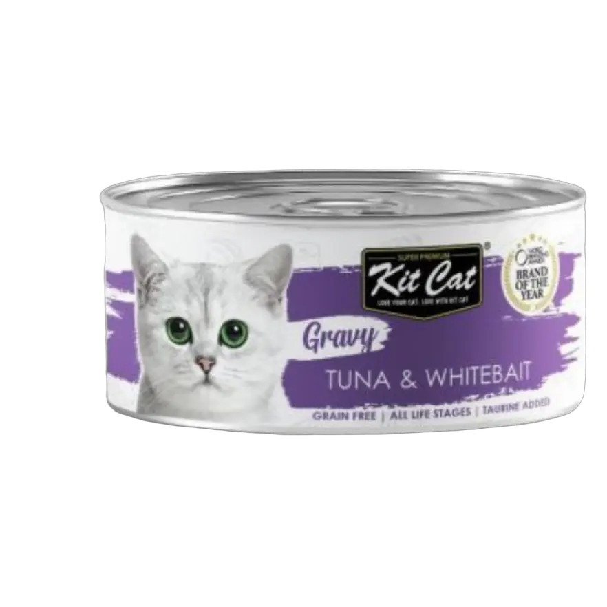 8858772603156, Kit Cat Gravy Wet Food Tuna Whitebait 70g, 1