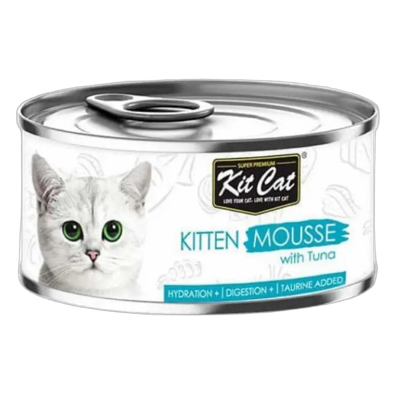 8858772602494, Kit Cat Kitten Wet Food Tuna Mousse 80g, 1