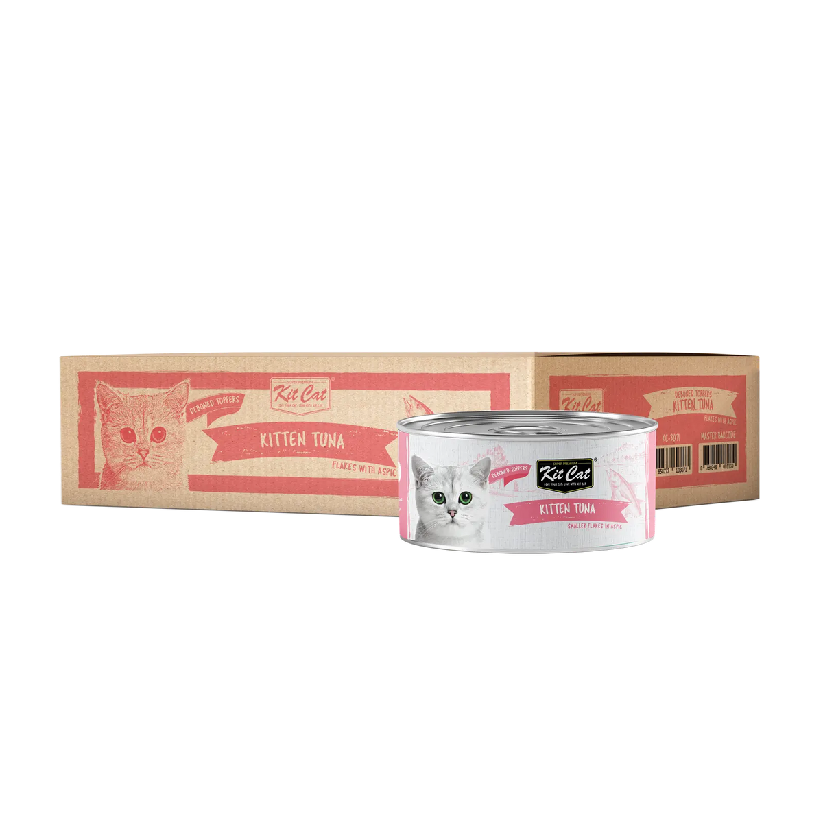 Kit Cat Kitten Wet Food Tuna Flakes 80g Kit Cat