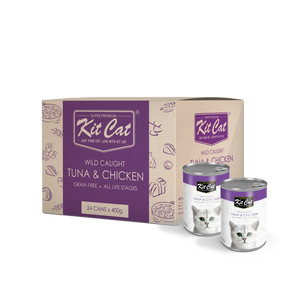 Kit Cat Wet Food Tuna & Chicken 400g Kit Cat