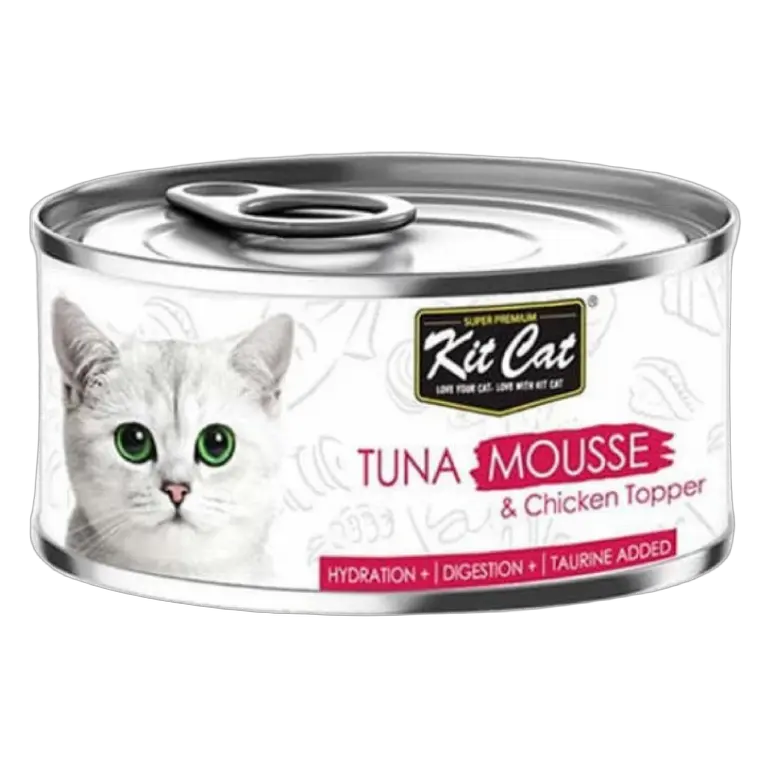 8858772602500, Kit Cat Tuna Mousse with Chicken Toppers 80g, 1