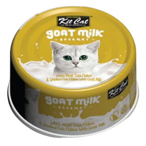 8858772602319, Kit Cat Wet Food Tuna & Smoked Fish with Goat Milk 70g, 1