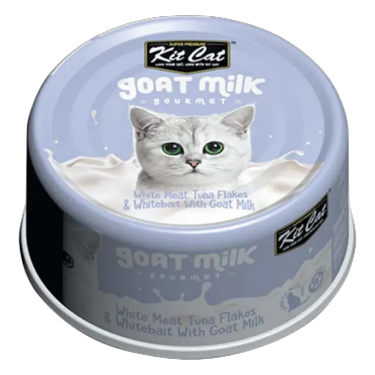 8858772602302, Kit Cat Wet Food Tuna & Whitebait with Goat Milk 70g, 1