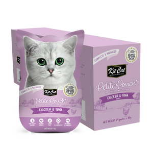 Kit Cat Complete Wet Food Petite Pouch Chicken Tuna 70g Kit Cat