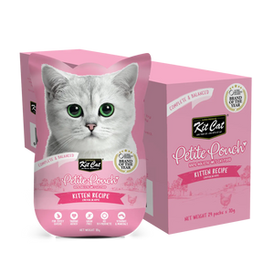 Kit Cat Kitten Complete Wet Food Petite Pouch Chicken 70g Kit Cat