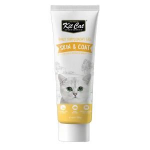 664533287941, Kit Cat Skin & Coat Daily Supplement Gel 120g for Cat & Kittens, 1