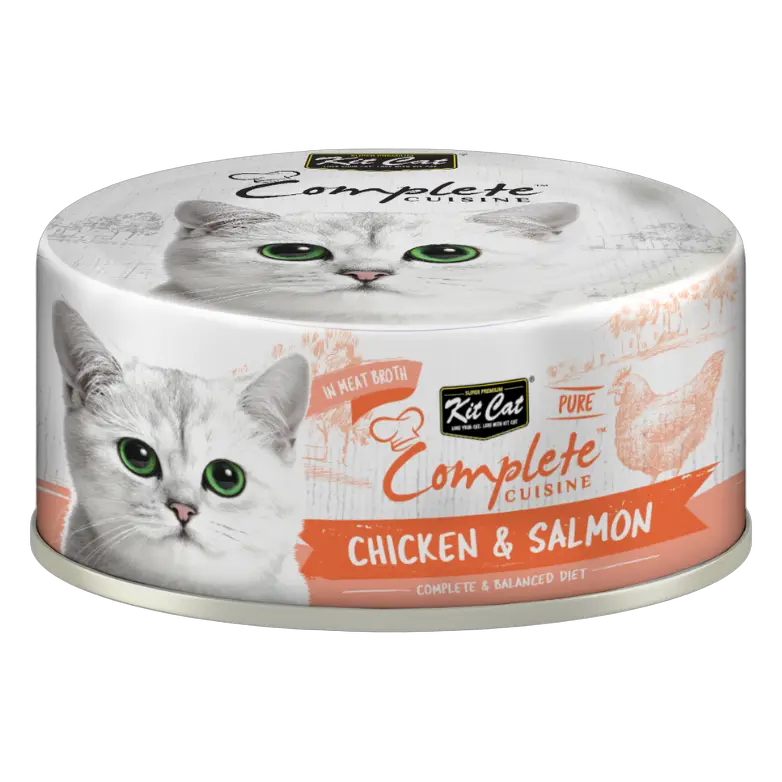 664533286289, Kit Cat Complete Wet Food Chicken Salmon 70g, 1