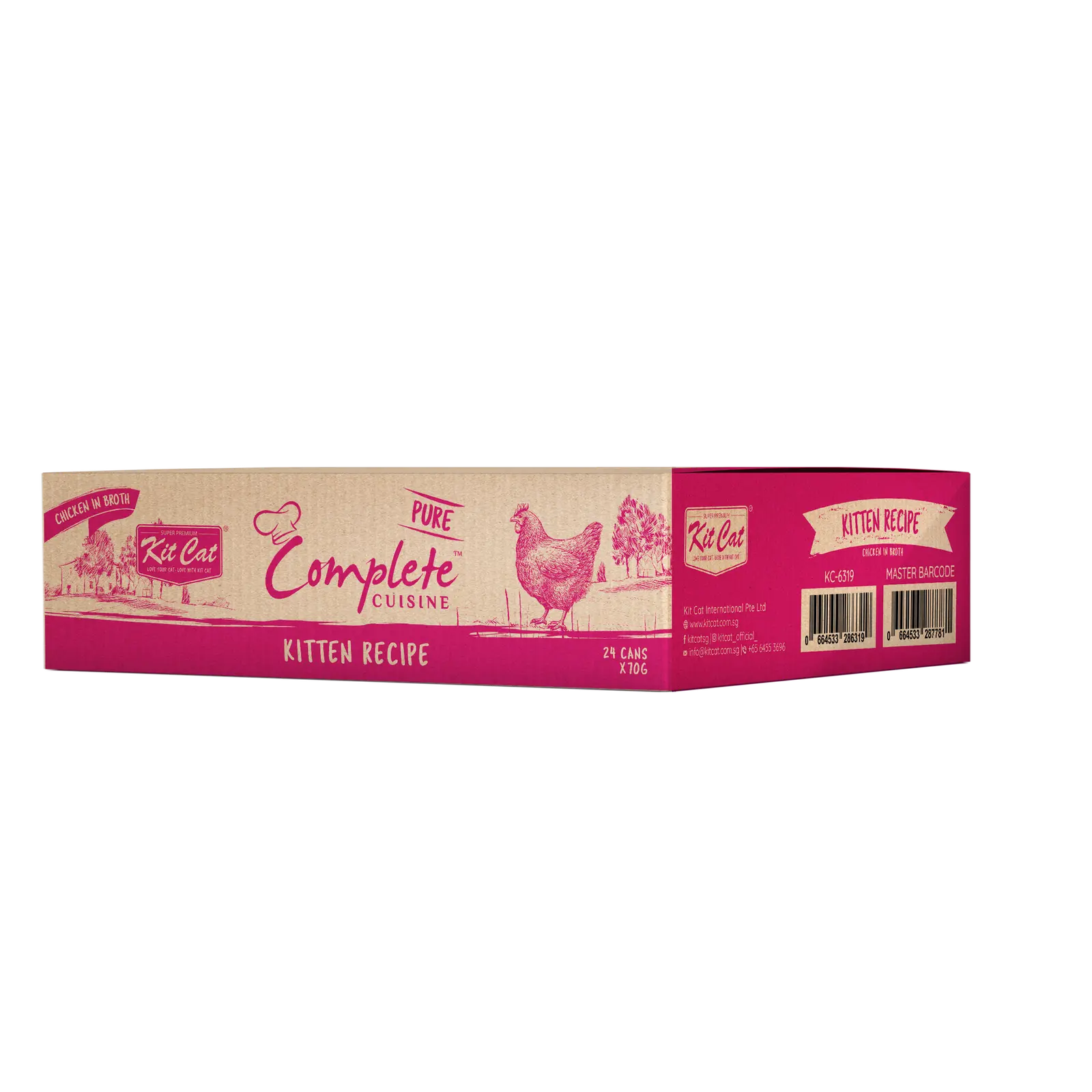 Kit Cat Kitten Wet Food Chicken 70g Kit Cat