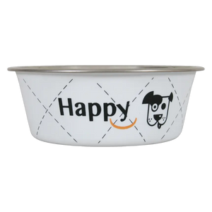 3336024754313, Cat & Dog Feeding Bowl White Zolux, 1