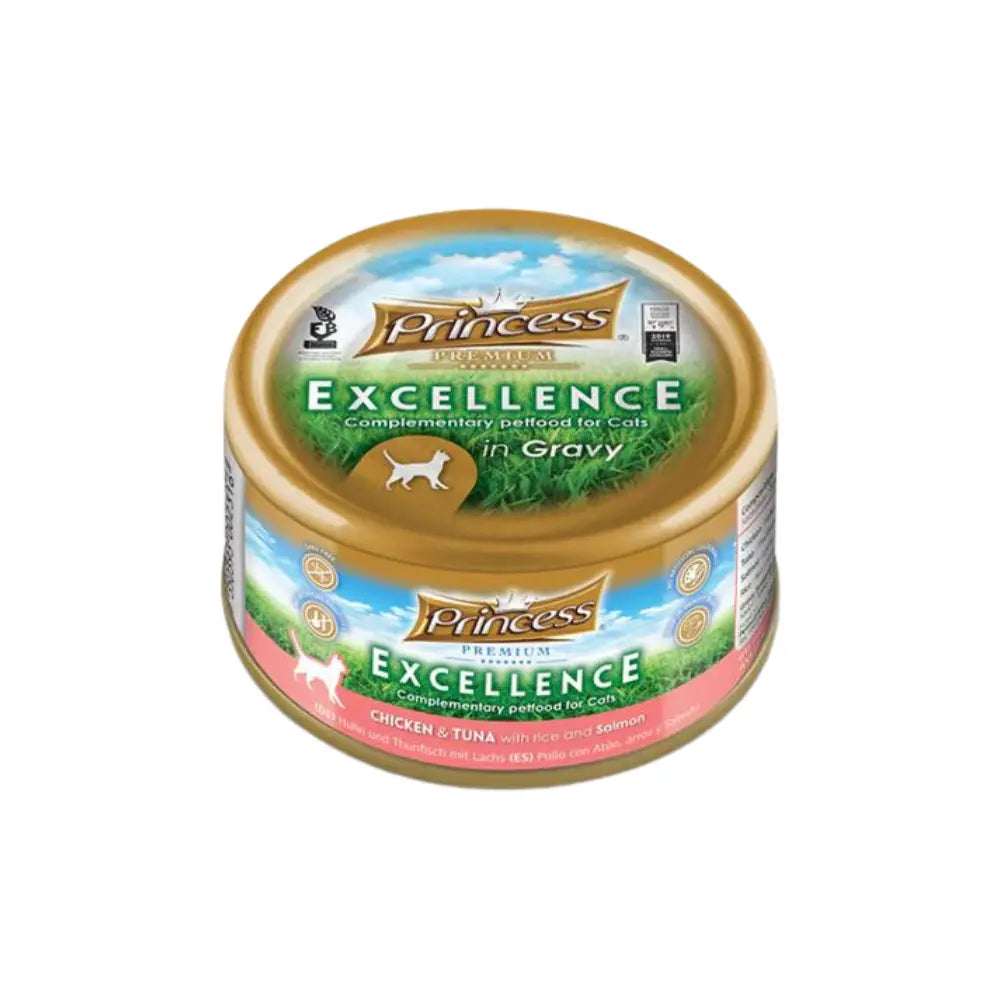 Princess Cat Wet Food Chicken Tuna Salmon 70g Princess