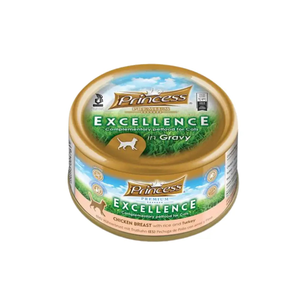 Princess Cat Wet Food Chicken & Turkey 70g Princess