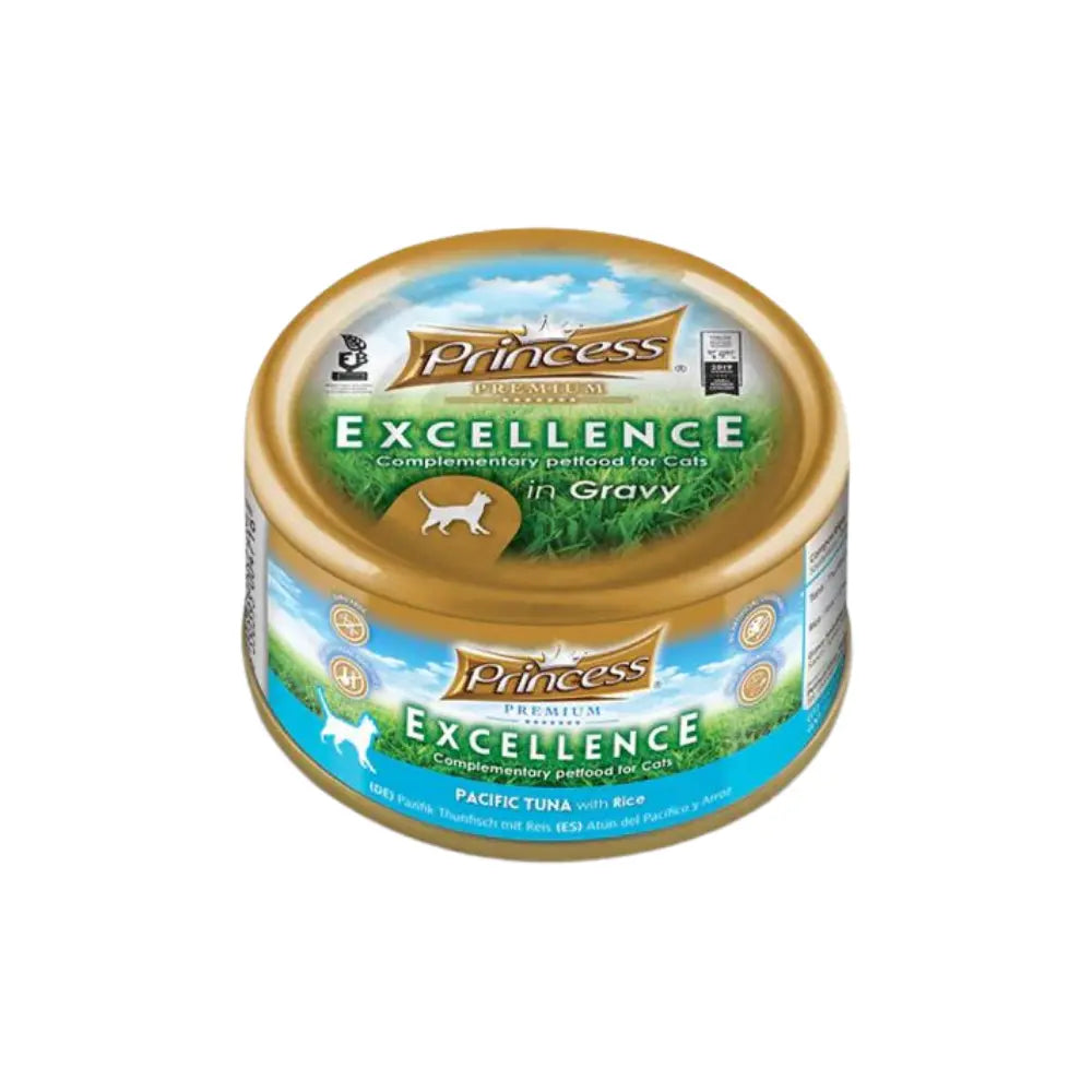 Princess Cat Wet Food Pouches Pacific Tuna with Rice 70g Princess