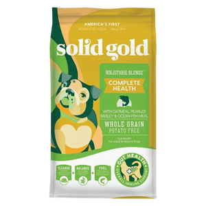 093766110045, Solid Gold Dog Dry Food Holistique Blendz with Oatmeal Pearled Barley & Ocean Fish Meal, 1