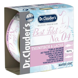 4014355280471, Dr. Clauder's Cat Wet Food Adult Tuna & Salmon 70g, 1