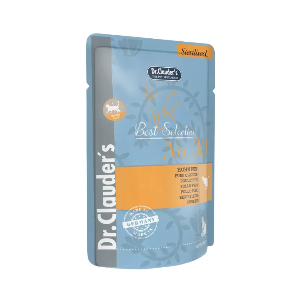 Dr. Clauder's Sterilised Cat Wet Food Chicken 85g Dr. Clauder