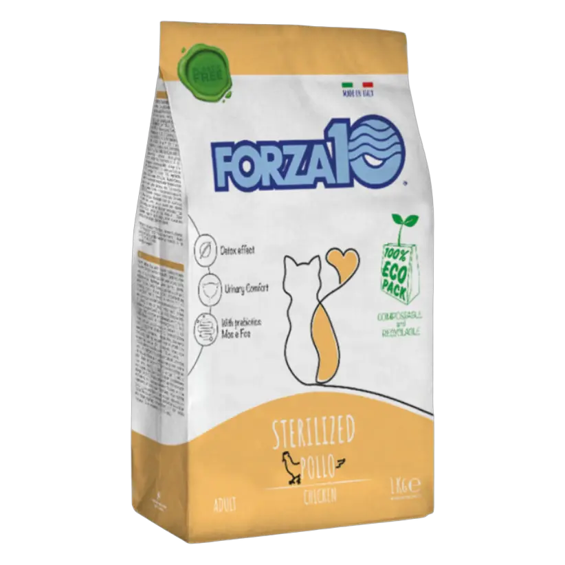 8020245713109, Forza10 Sterilized Cat Dry Food Chicken, 1