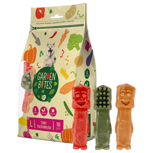 5414365326074, Dog Dental Treat Toothbrush Sweet Potato Garden Bites, 1