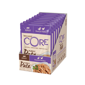 Wellness Core Cat Wet Cat Food Kitten Chicken & Duck Pâté 85g Core