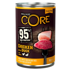 076344118596, Wellness Core Dog Wet Food Duo Protein Chicken Duck 400g, 1
