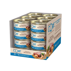 Wellness Core Cat Wet Food Tuna Shrimp in Broth Adult 79g Core