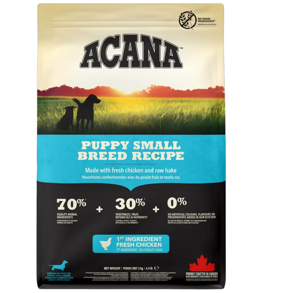 064992502201, Acana Small Breed Puppy Dry Food Chicken, 1