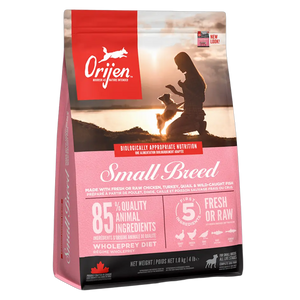 064992714765, Orijen Dog Dry Food Chicken Turkey Fish Small Breed Adult, 1