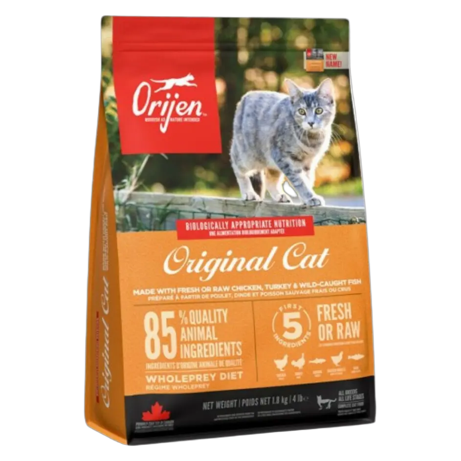 064992280185, Orijen Cat Dry Food Original Chicken Turkey Fish, 1