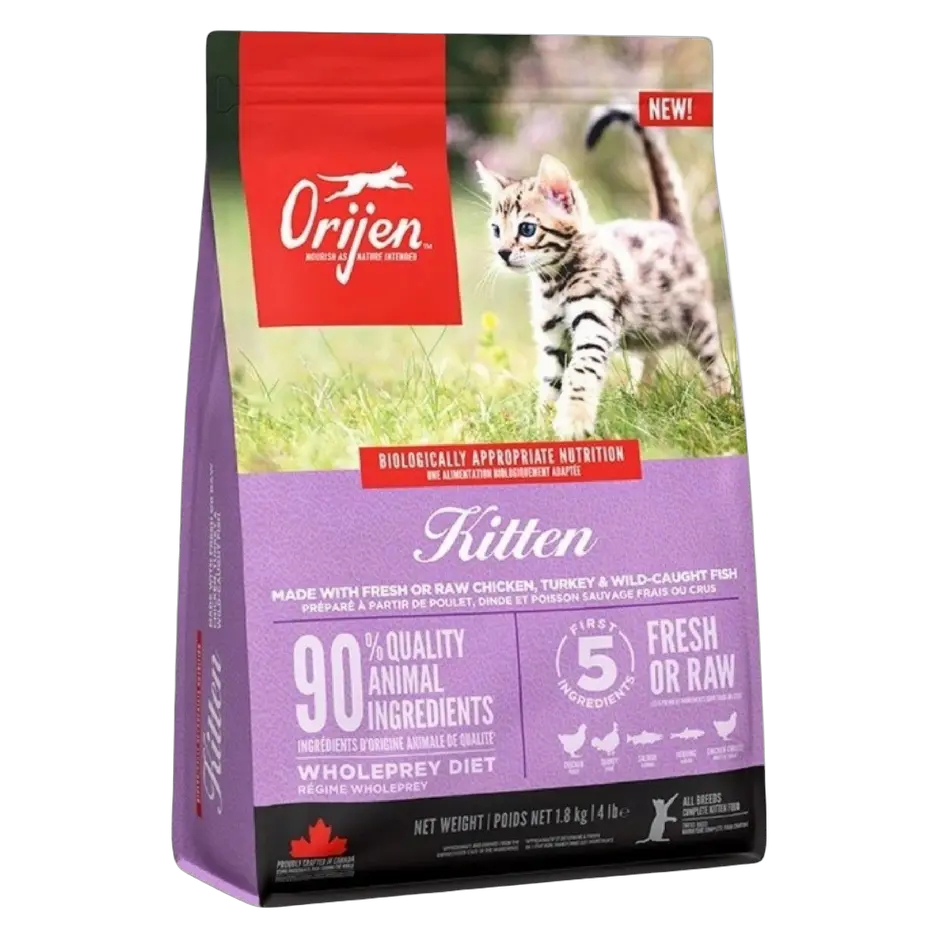 064992718862, Orijen Kitten Dry Food Chicken Turkey Fish, 1