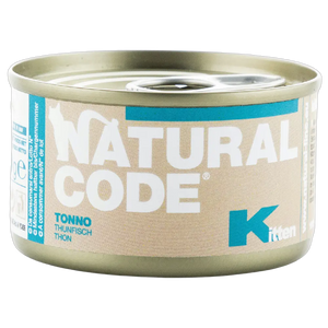 8033837554035, Natural Code Kitten Wet Food Tuna 85g, 1