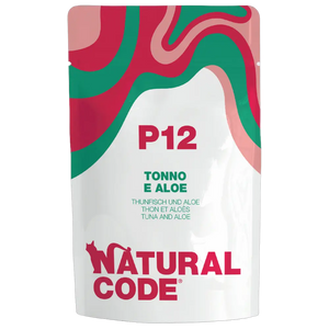 8033837552192, Natural Code Cat Wet Food Pouch Tuna & Aloe Adult 70g, 1
