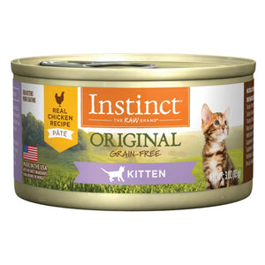 Instinct Kitten Wet Food Complete Pate Chicken 85g Instinct