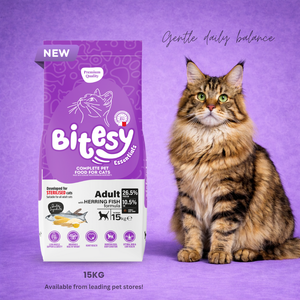 Bitsey Essentials Sterilized Cat Dry Food Fish 15kg