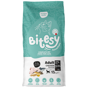 Bitsey Essentials Cat Dry Food Chicken 15kg