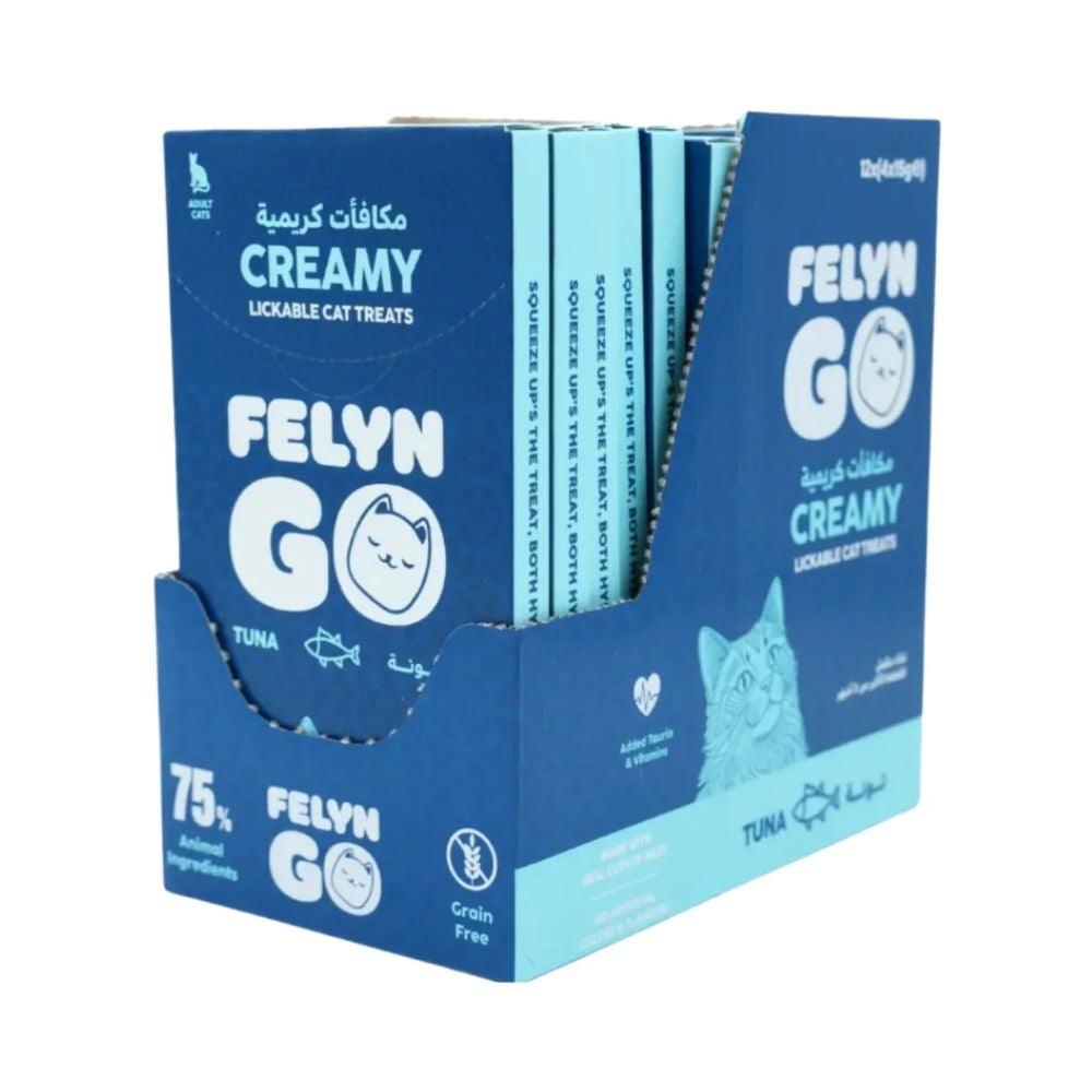 Felyn Go Cat Creamy Wet Treats Creamy Tuna 4x15g