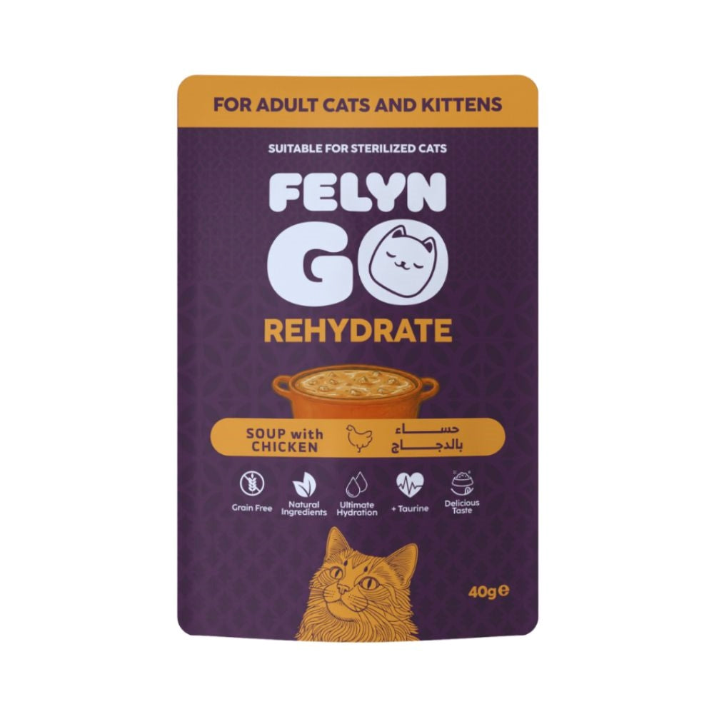 Felyn Go Rehydrate Cat Soup with Chicken 40g