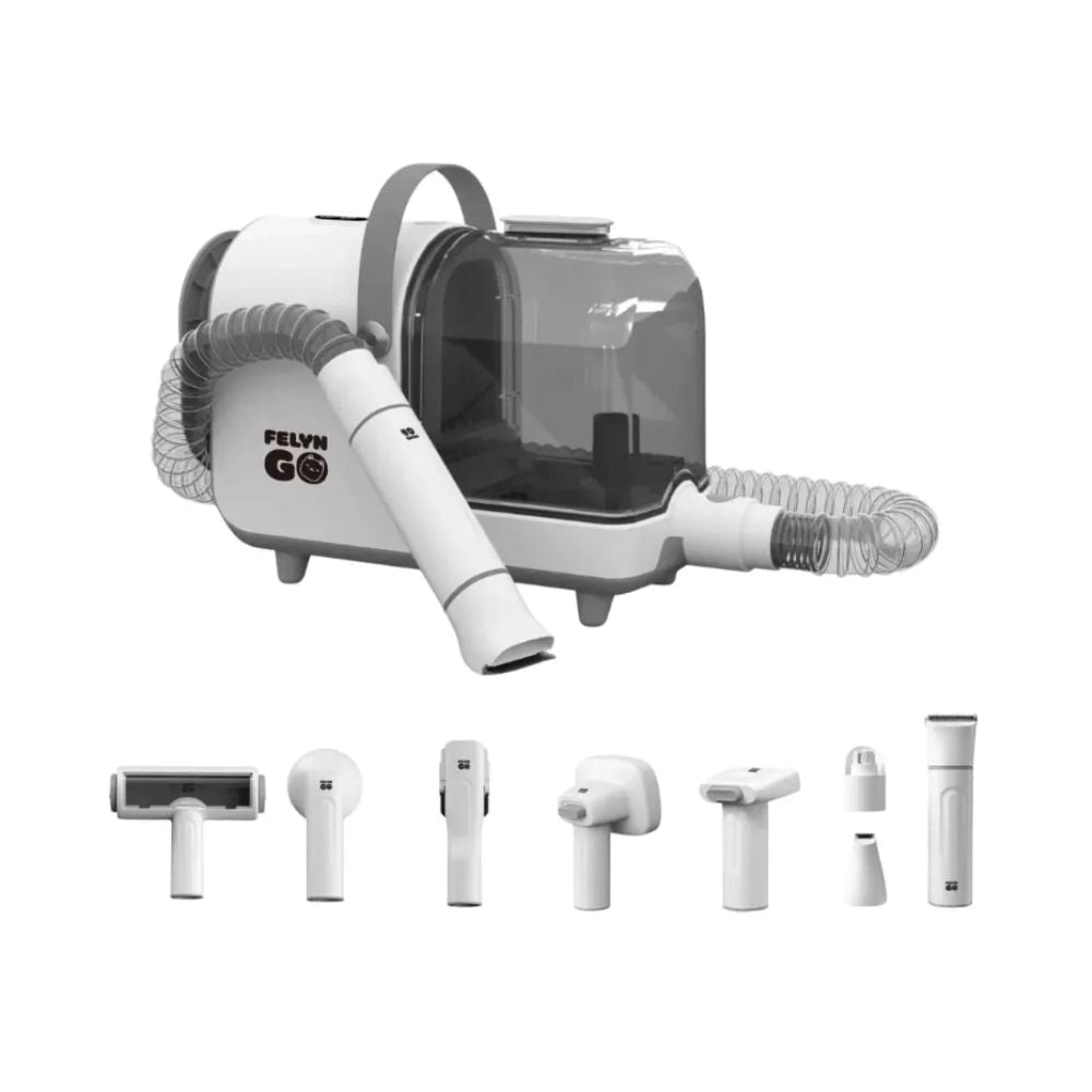 Felyn Go 6 in 1 Pet Grooming Vacuum Cleaner for Cat & Dog