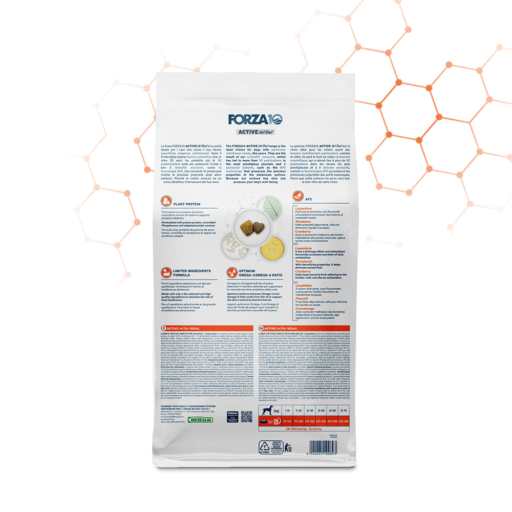 Forza10 Active Dog Dry Food Renal Fish 4kg